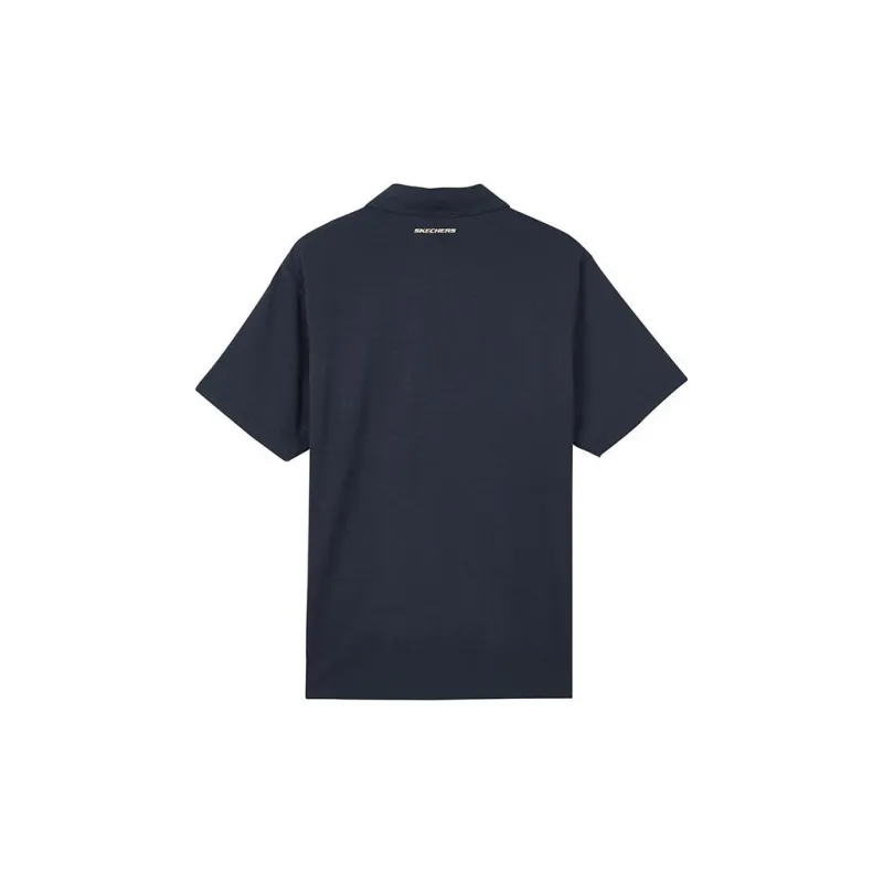 Skechers Polo Shirts Men Black-1