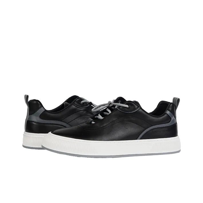 TIMOTHY&CO. Low-Top Casual Shoes Men's Black-3