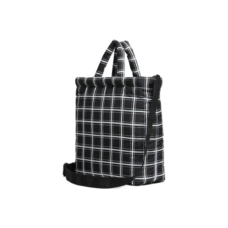 MARNI Checkered Puff Tote Bag-2