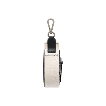 Jacquemus Calfskin Wallet Keychain Bag Accessory Men's Black