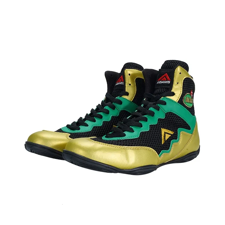 ADAMS Boxing M1 Durable Cushioning High-Top Boxing Shoes Men's-0