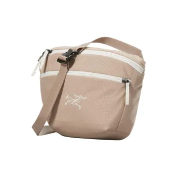 Arcteryx Mantis 2 Recycled Polyester Sling Bag, Shoulder Bag, Crossbody Bag, Fanny Pack Regular Unisex Light Brown