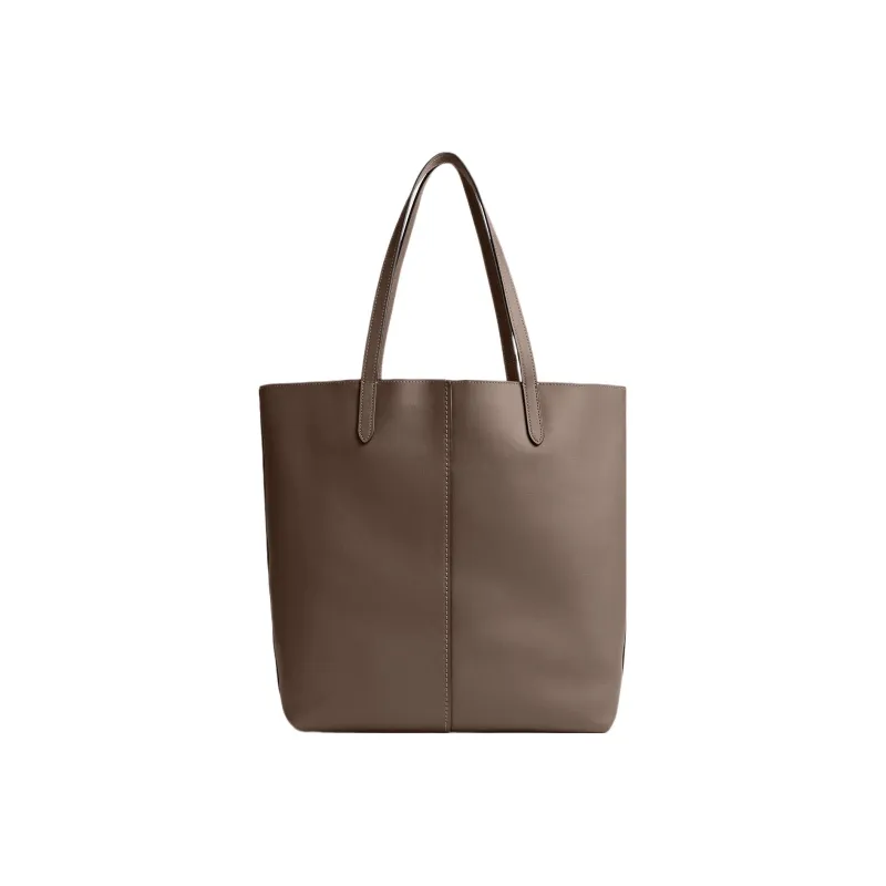 COACH Nomad Leather Tote Bag, Shopping Bag, Leather Handbags, Shoulder Bags Regular Women's Umber-3