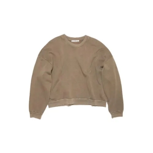 Acne Studios Sweatshirts Unisex Dark Brown