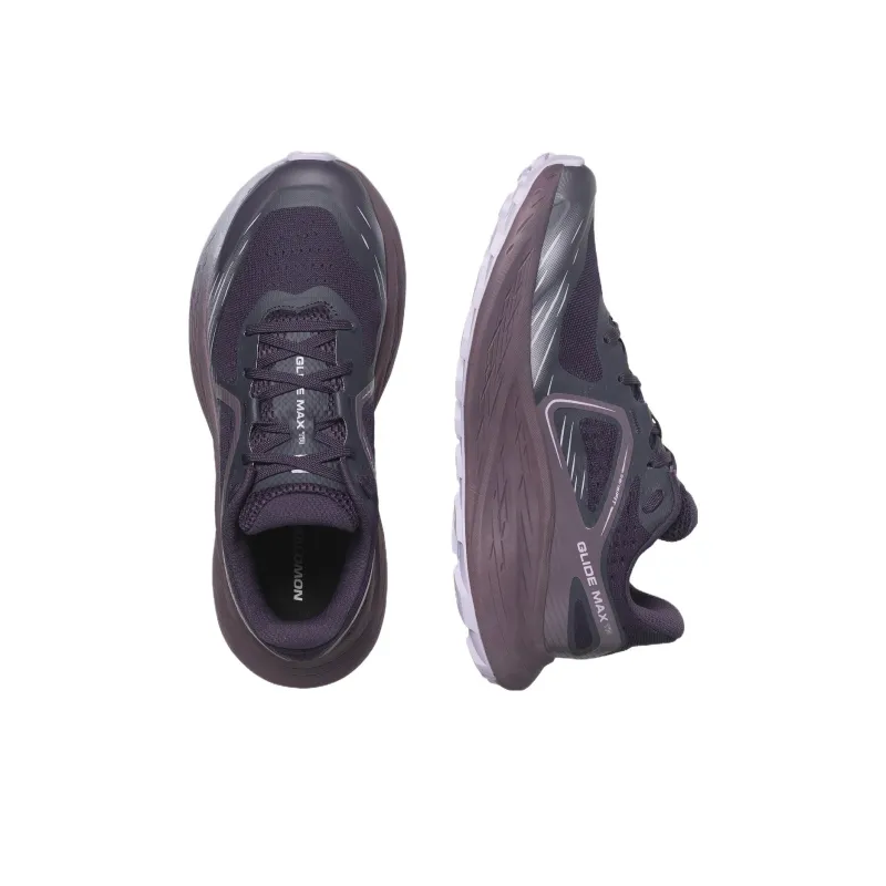 SALOMON Glide Ma Slip Resistant Low Top Running Shoes Women's Purple-3