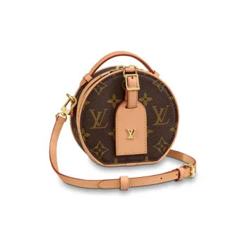 LOUIS VUITTON Mini Boite Chapeau Monogram Brown