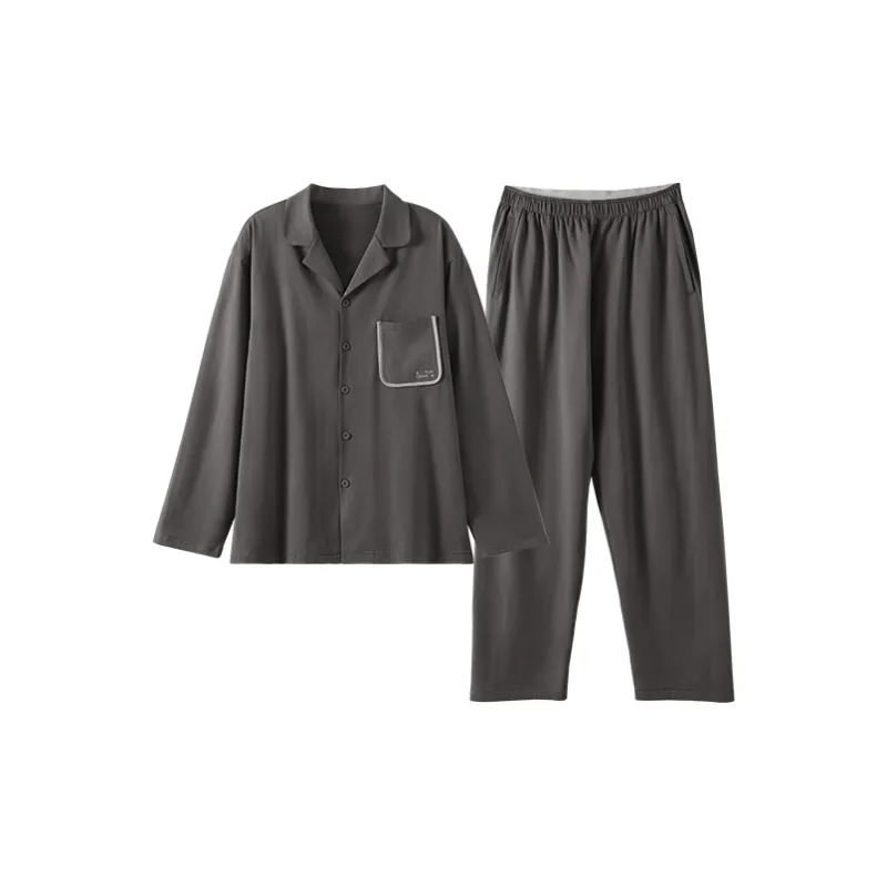 JINGYUN Deep Pajama 60 Pajama Set Men's Limestone-0