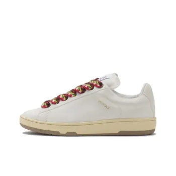 Lanvin Curb Low Top Skateboard Shoes Women's White