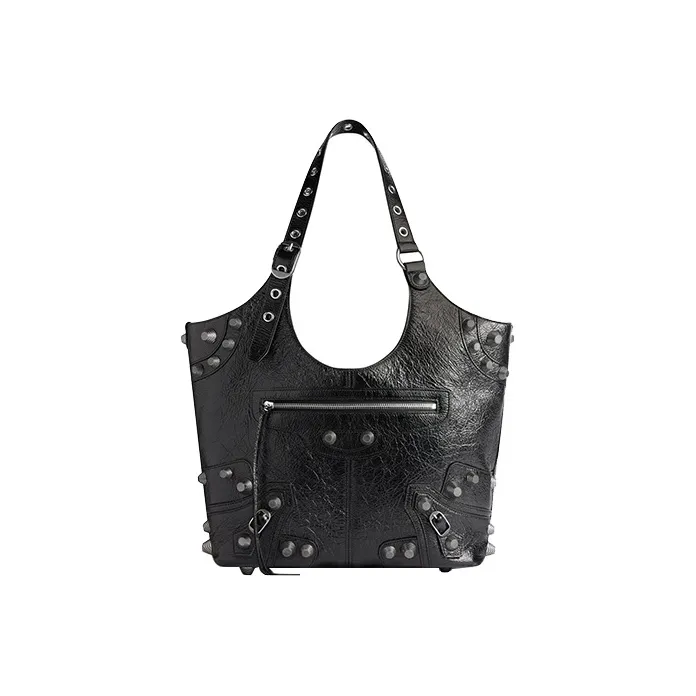 Balenciaga Le Cagole Medium Tote Black-0