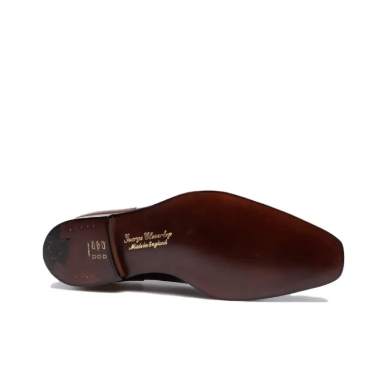 George Cleverley Dress Shoes Men's Brown-4