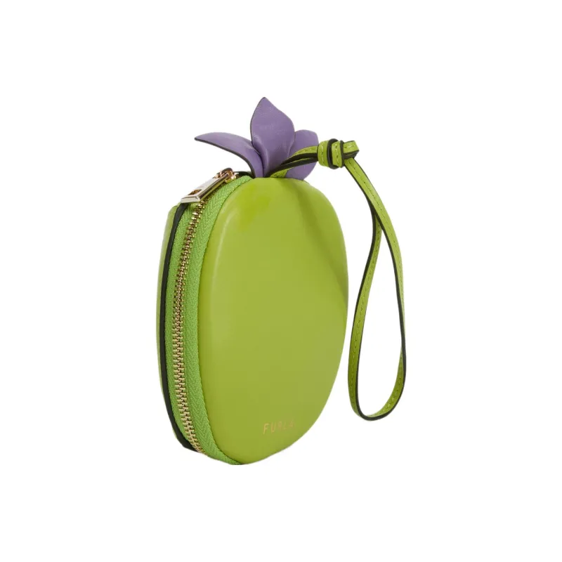 Furla Allegra Calfskin Coin Purse Women's Tony's Green-1