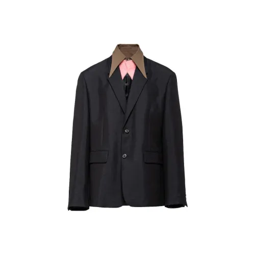 PRADA Business Suits Men Blue