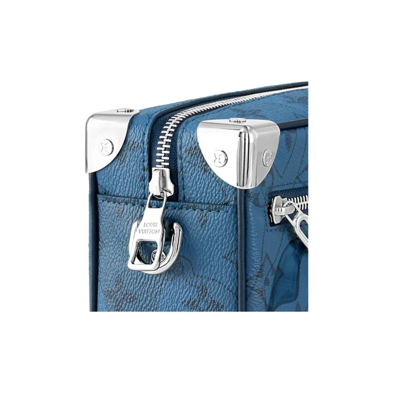 LOUIS VUITTON Mini Soft Trunk Abyss Blue-4