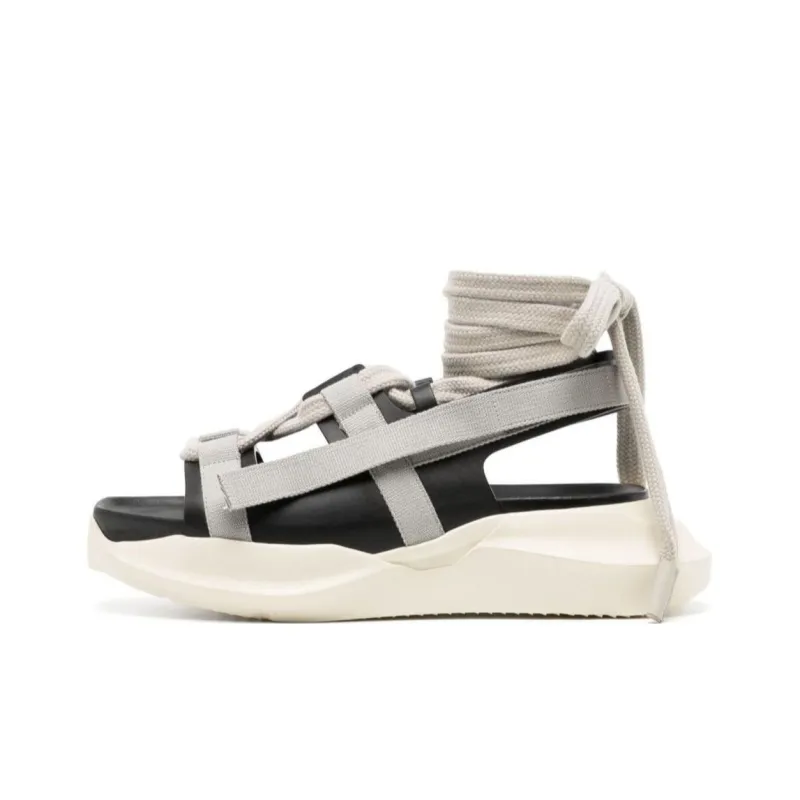 RICK OWENS/RO Beach Sandals Men's Black-0