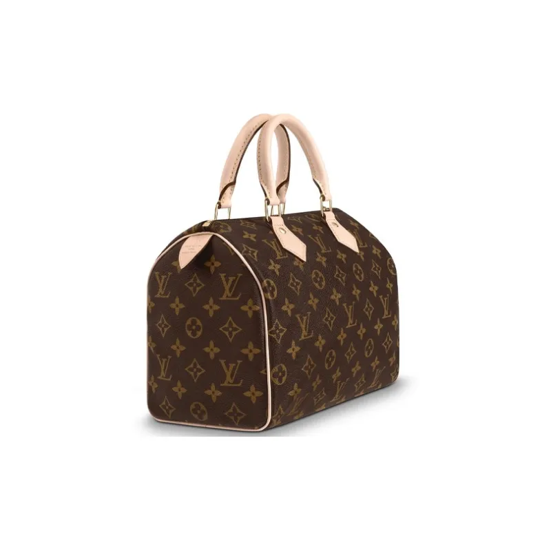 LOUIS VUITTON Speedy Bandouliere Monogram 25 Brown-2