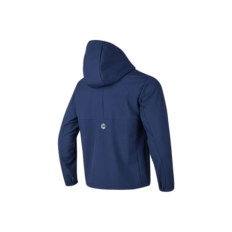 Skechers Jackets Men Dark Blue-1