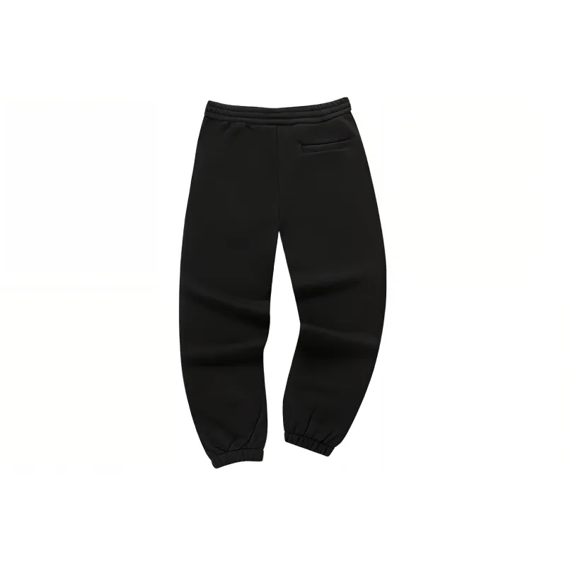 FILA FUSION FOB Series Knitted Sweatpants Men Black-1