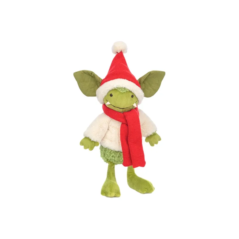 JELLYCAT Christmas Grizzo Plush Toy-4