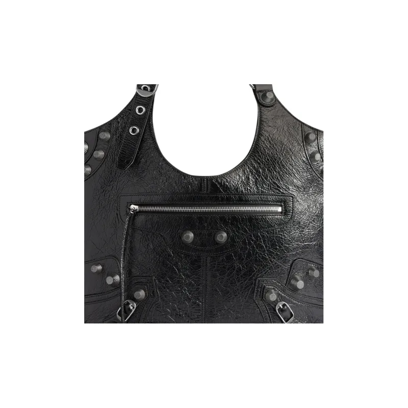 Balenciaga Le Cagole Medium Tote Black-4