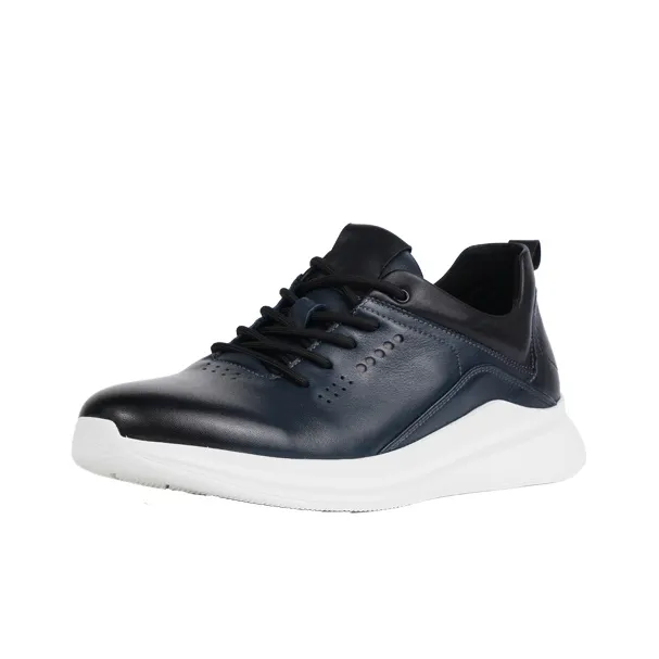 TIMOTHY&CO. Low-Top Casual Shoes 2cm Men's Navy Blue-1
