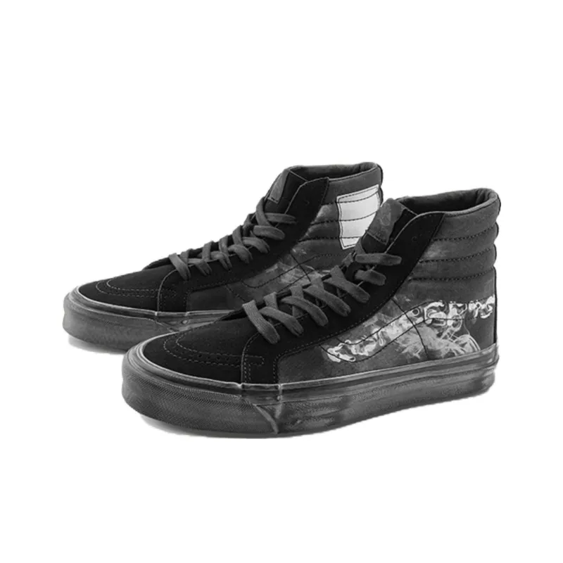 Vans Sk8 Hi Lx Smoke And Mirrors X Concepts 'Black Smoke'-2
