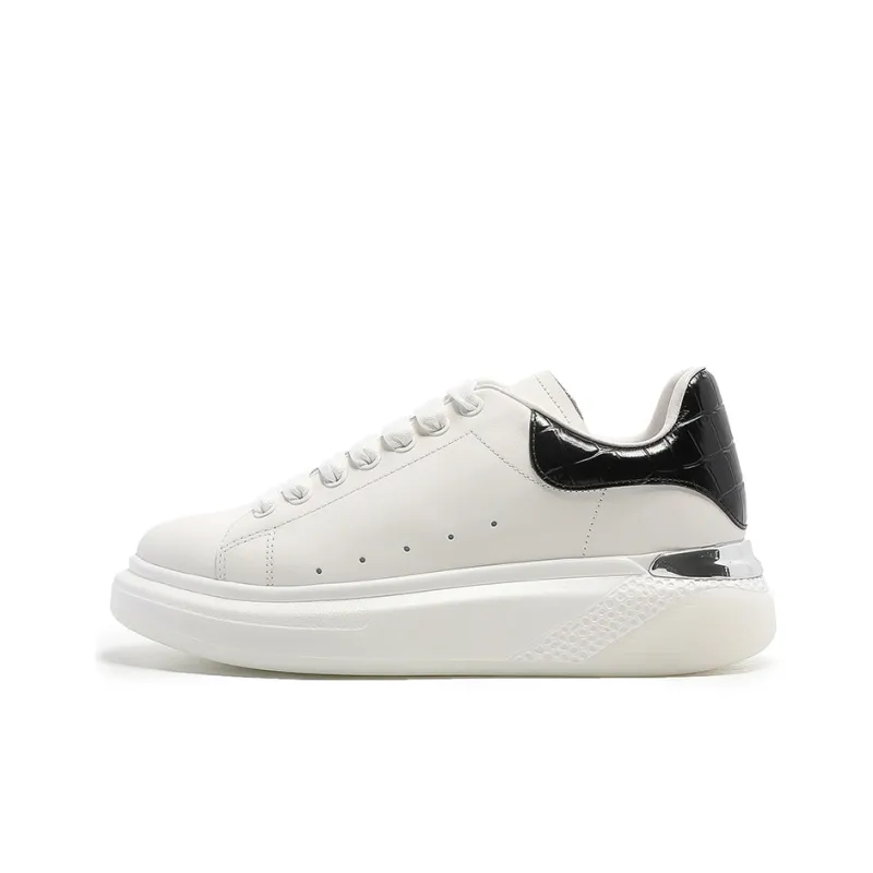 CERRUTI 1881 Mid-Top Skateboard Shoes Women's White Black-0
