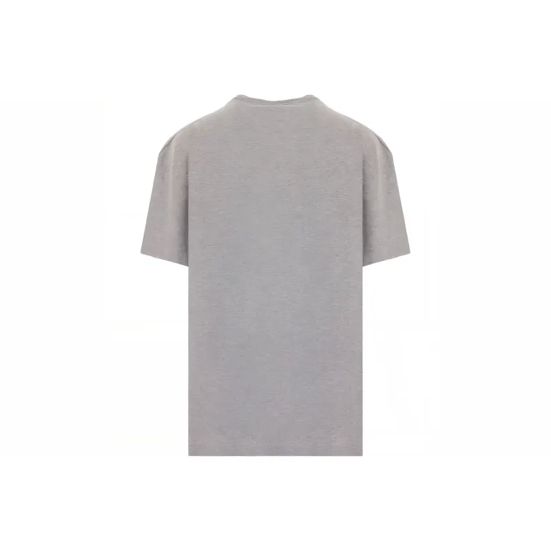 PALM ANGELS Logo print Crew neck T shirt-1