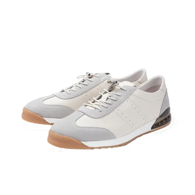 TIMOTHY&CO. Low-Top Casual Shoes Men's Light Gray-1