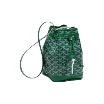 GOYARD Snoopy Co branded Petit Flot Canvas With Leather Bucket Bag, Shoulder Bag Women's