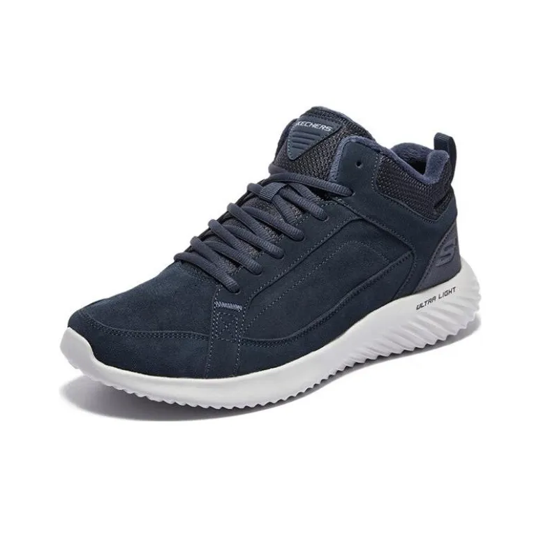 Skechers Footcourt Egypt Shoes 'Navy White'-2