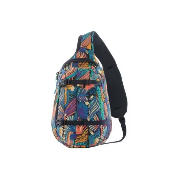 Patagonia Recycled Polyester One Shoulder Crossbody Fanny Pack Sling Bag Unisex Multicolor