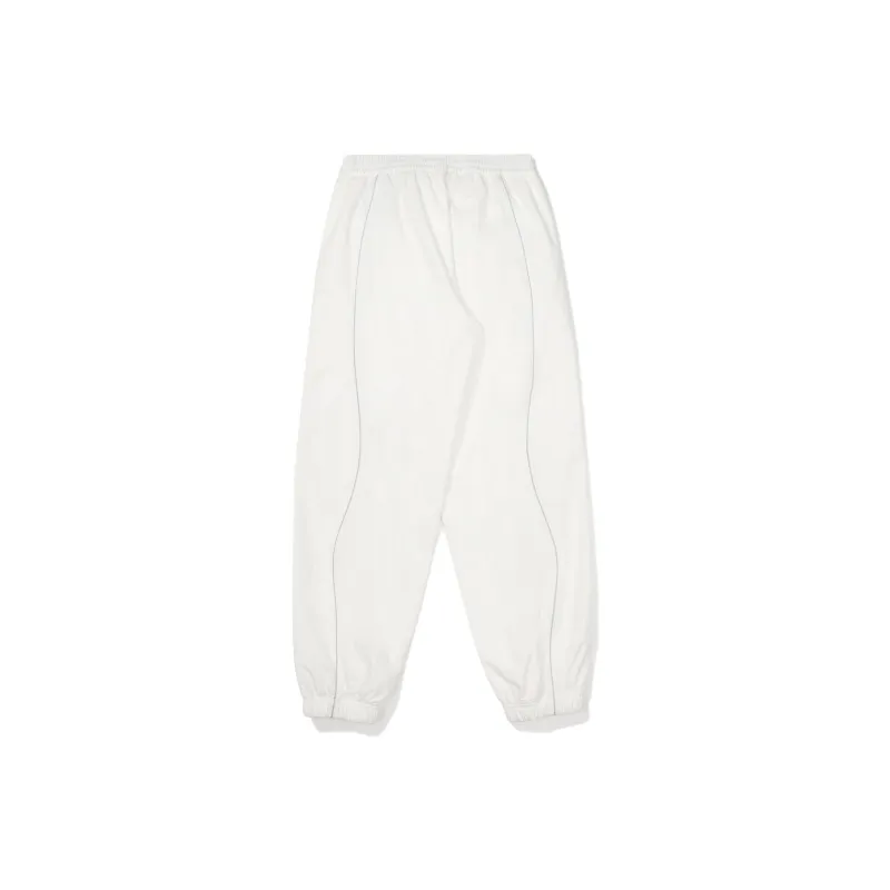 FILA Knitted Sports Pants Women's Gray White-1