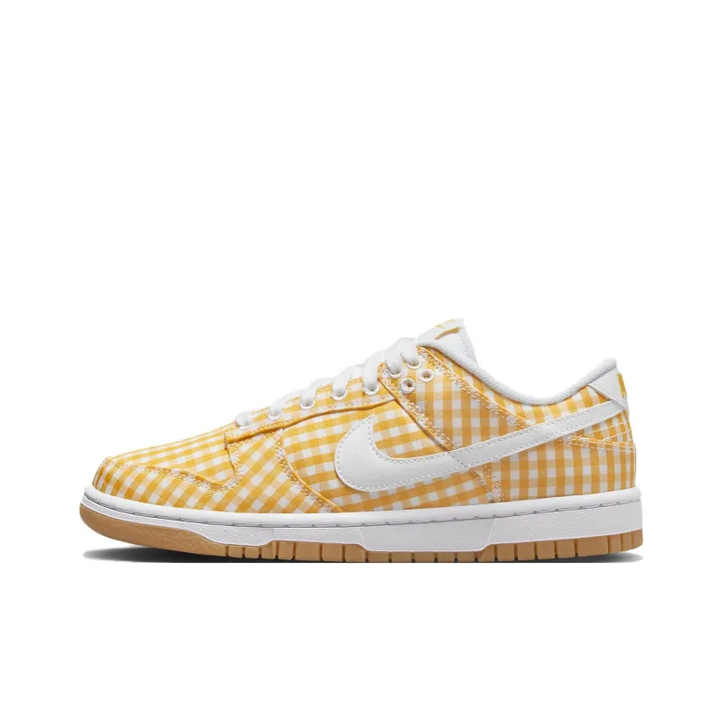 Nike Dunk Low "Yellow Gingham" Women's-0