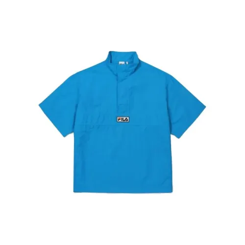 FILA T-Shirts Men Ocean Blue Color