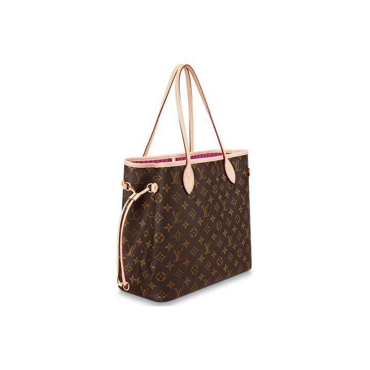LOUIS VUITTON Neverfull Monogram Mm Pivoine Lining-2