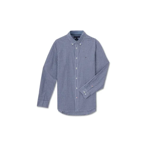 Tommy Hilfiger Shirts Men Blue Check