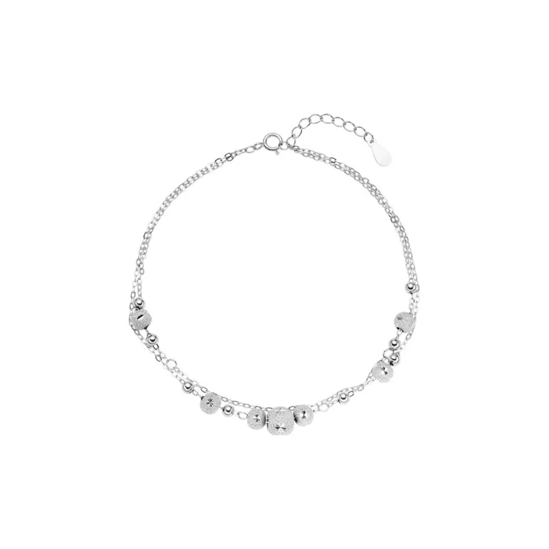 Onakiiko S925 Silver Anklets Women's-0