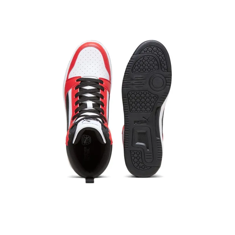 PUMA Rebound Sneakers 'Red White Black'-3