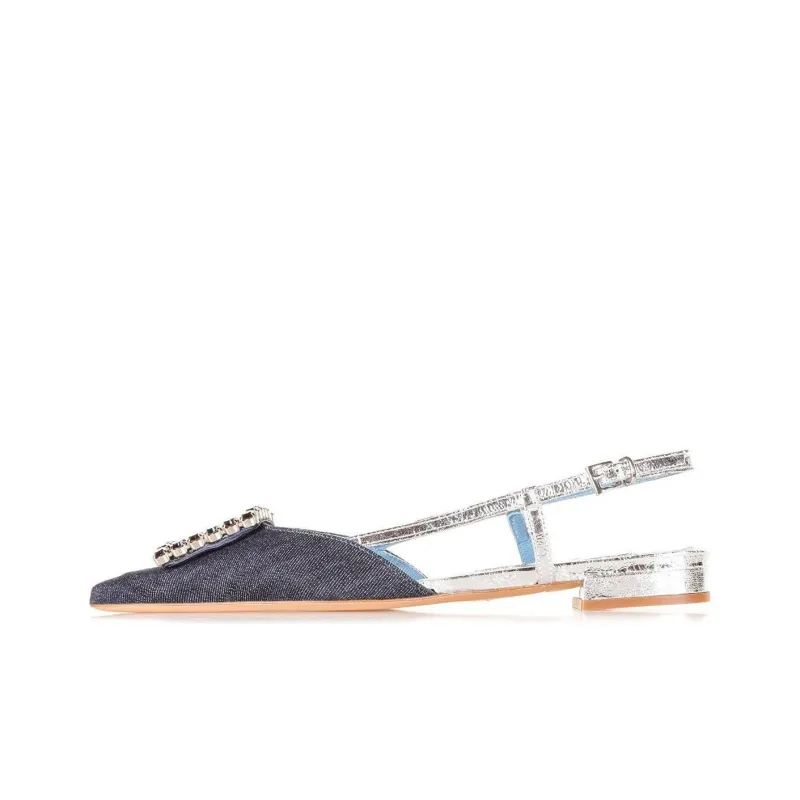 Roberto Festa Casual Single Shoes Women's Blue-0