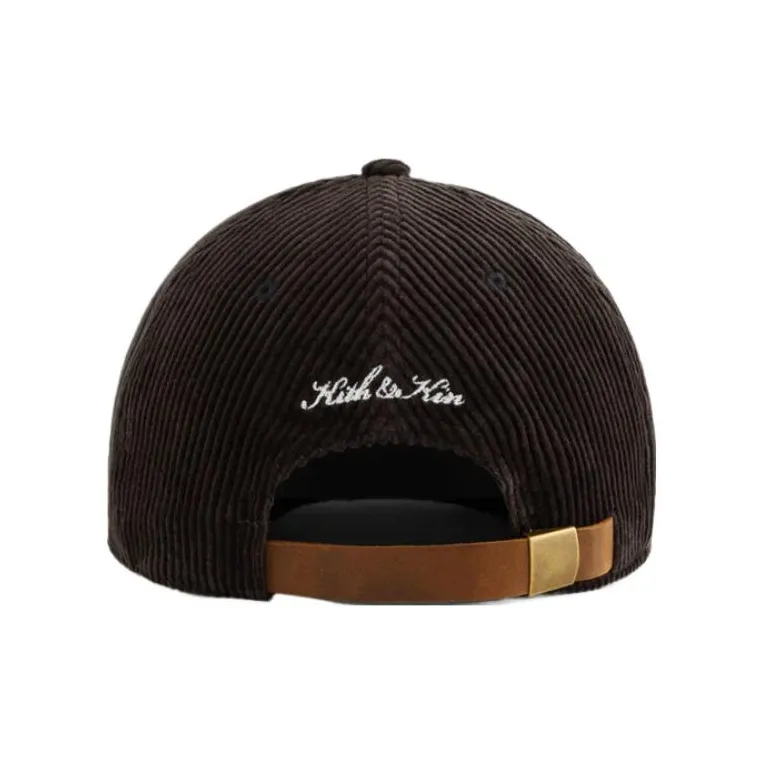 KITH Just Us Corduroy Relaxed Pinch Crown Snapback-1