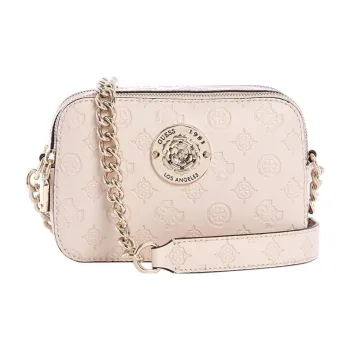 GUESS Polyurethane Camera Bag Shoulder Bag Crossbody Bag Women's Pink