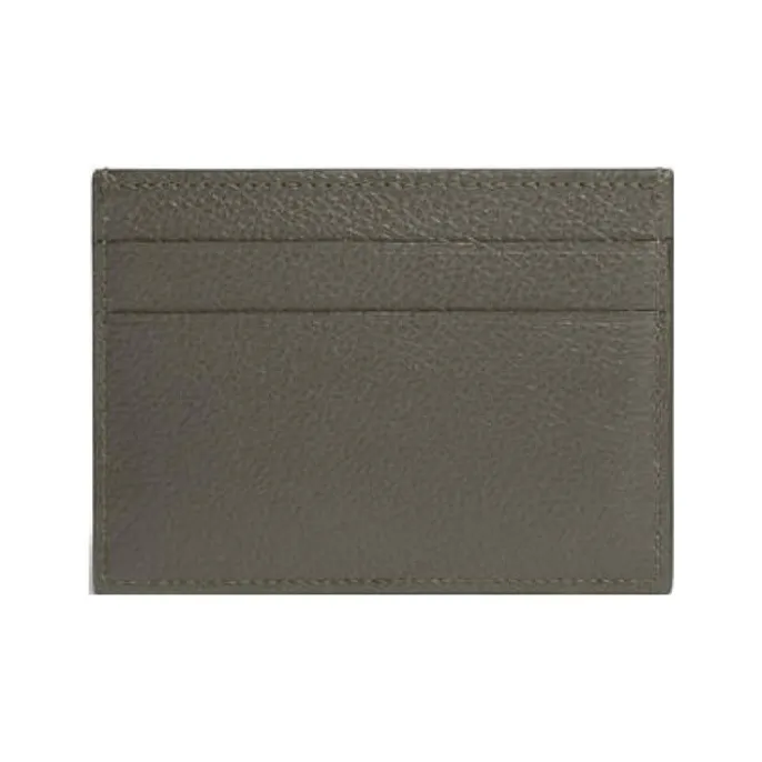 Balenciaga Calfskin Card Holder Regular Men's Dark Green/White-1