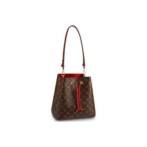 LOUIS VUITTON Neonoe Bag MM Monogram Poppy