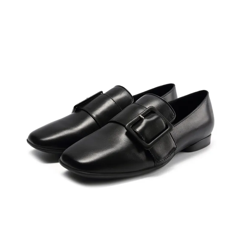 Satchi Loafers 1.5cm Women's Black-2