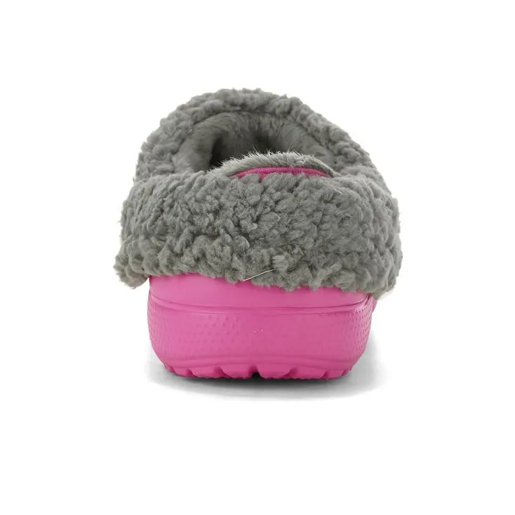Crocs Mammoth Evo Lined Clogs 'Pink Grey'-5