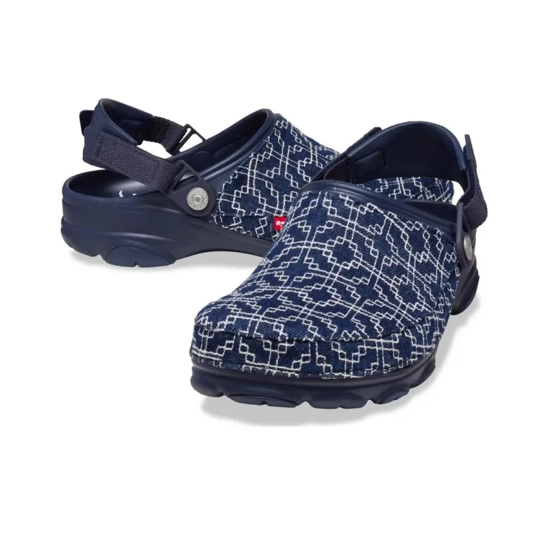 Crocs Classic All Terrain Clog Levi's Sashiko Dark Wash-2