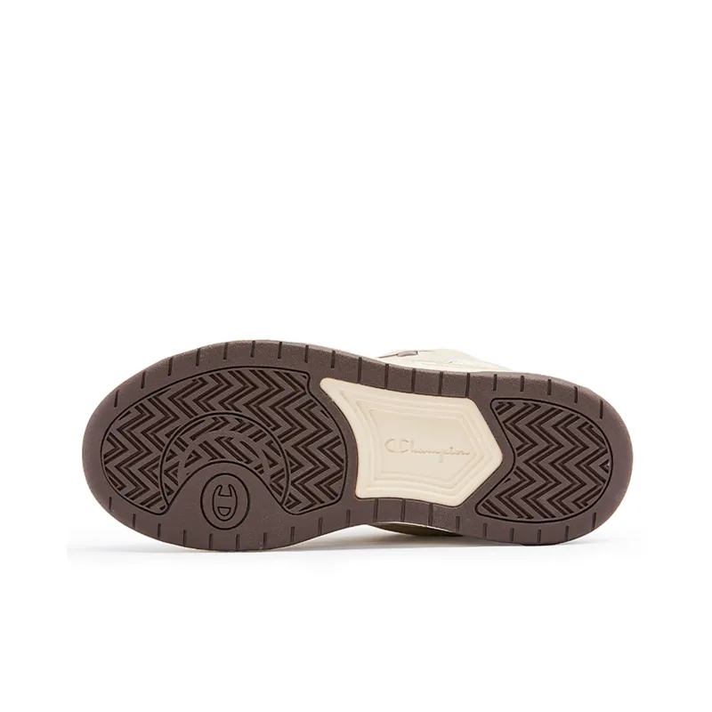 Champion Slip Resistant Cushioning Low Top Skateboard Shoes Men's Dark Brown-4