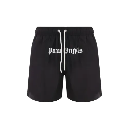 PALM ANGELS Logo-print Swim Shorts