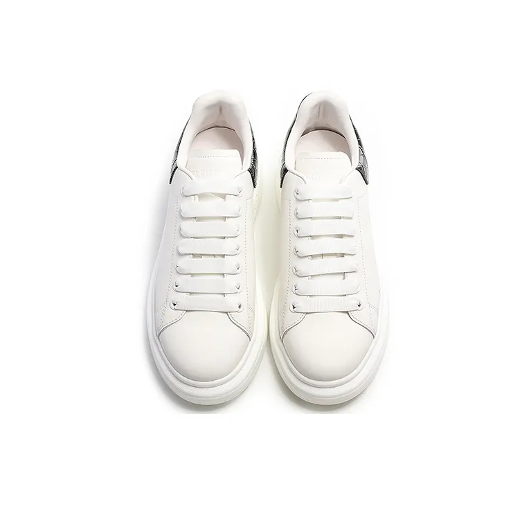 CERRUTI 1881 Mid-Top Skateboard Shoes Women's White Black-2
