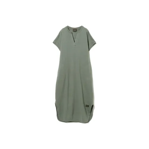 Pendleton X Beams Short-Sleeved Dresses Women's Green